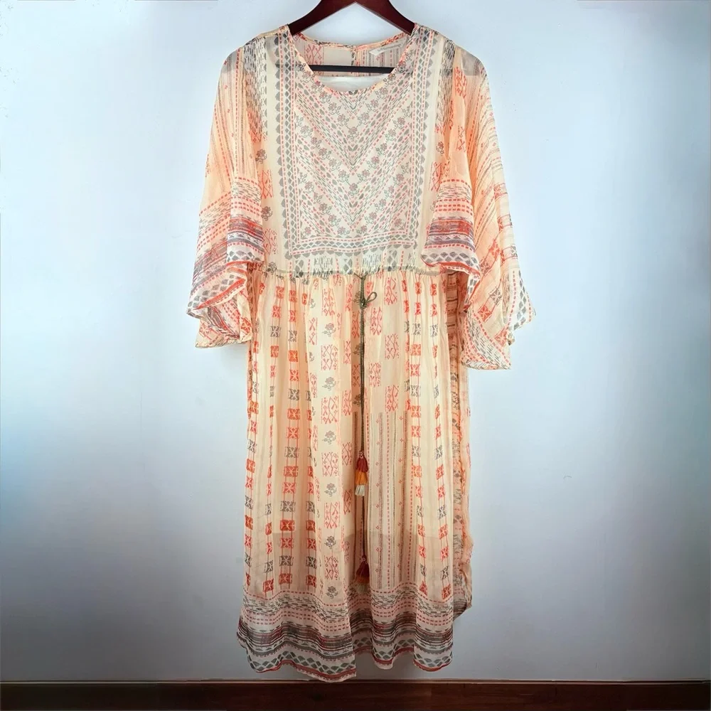 Soft Surroundings Multicolor Patterned Blouse - Picture 4 of 13